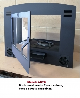 Portas para lareiras - HFC indústria unip. Lda